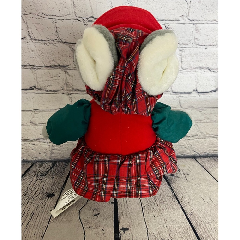 Thomas Pacconi Classic Mr &‎ Mrs Mouse Christmas Animated Plush Jingle Bells - Picture 11 of 16